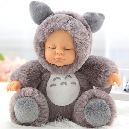 Kids Accompany Sleep Cute Face Plush Animal Doll Toy