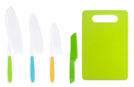 Kids Cooking Cutter & Knife Set with Peeler