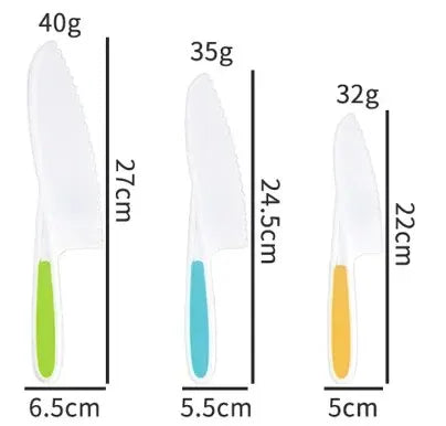 Kids Cooking Cutter & Knife Set with Peeler