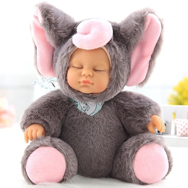 Kids Accompany Sleep Cute Face Plush Animal Doll Toy