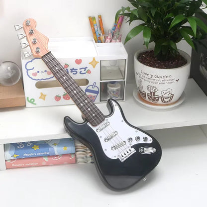 Kids 4-String Electric Guitar Toy – Portable Music Maker