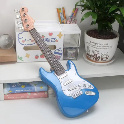 Kids 4-String Electric Guitar Toy – Portable Music Maker