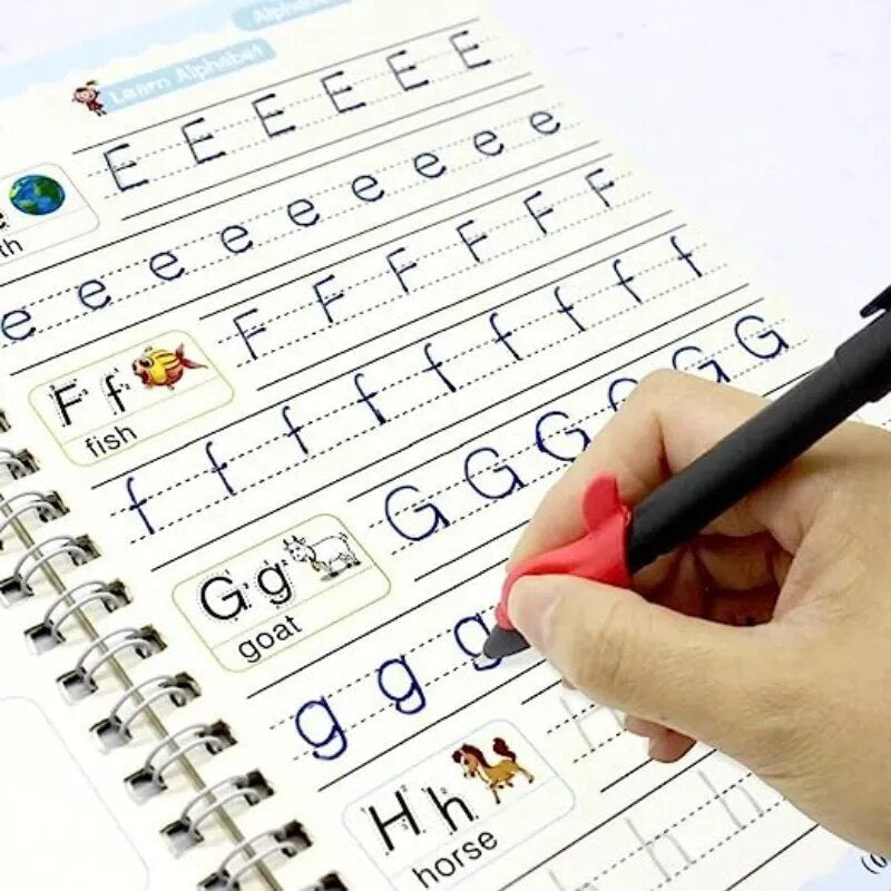 Kids' Reusable Handwriting Workbook: Educational Writing Practice Toy Gift