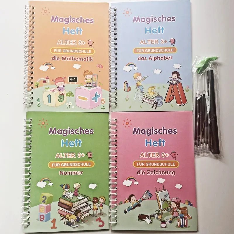 Kids' Reusable Handwriting Workbook: Educational Writing Practice Toy Gift