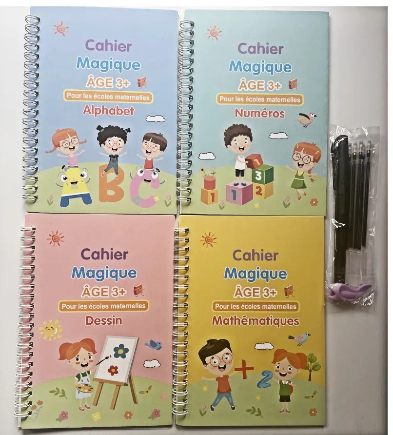 Kids' Reusable Handwriting Workbook: Educational Writing Practice Toy Gift