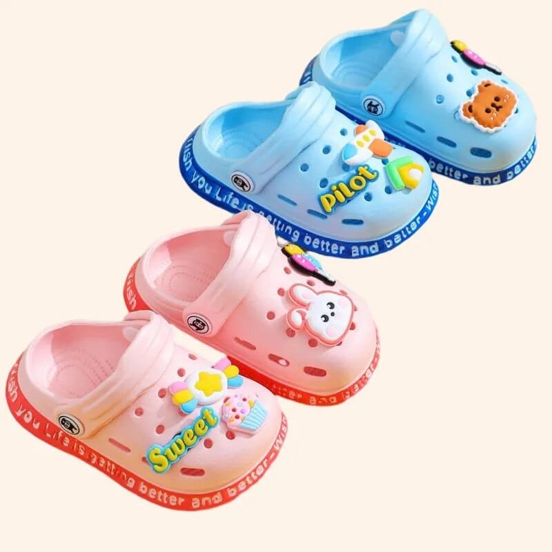 Summer Kids Hole Sandals – DIY Waterproof Play Clogs