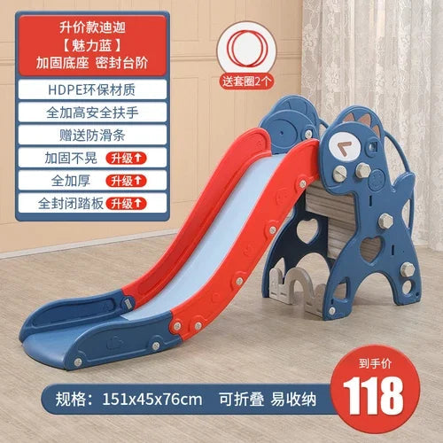 Extended Indoor Kids Slide – Safe Home Playground