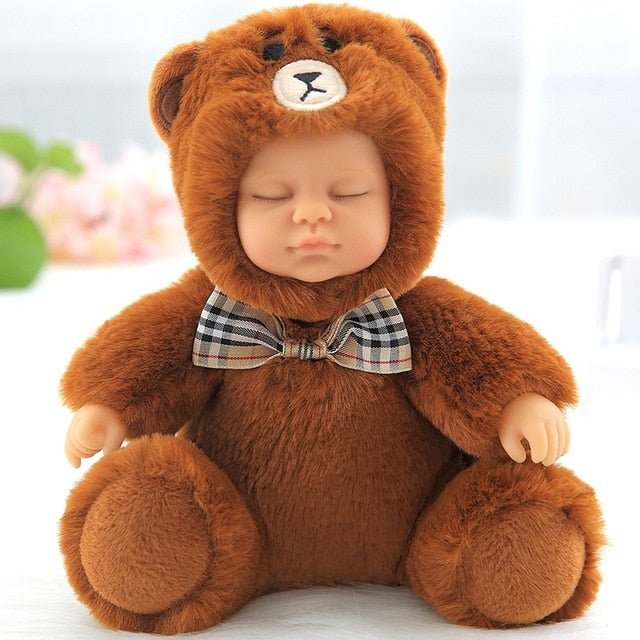 Kids Accompany Sleep Cute Face Plush Animal Doll Toy