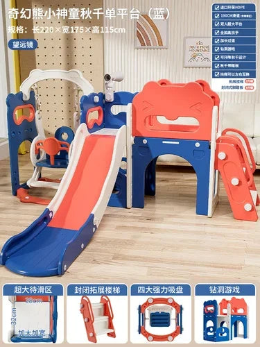 Extended Indoor Kids Slide – Safe Home Playground