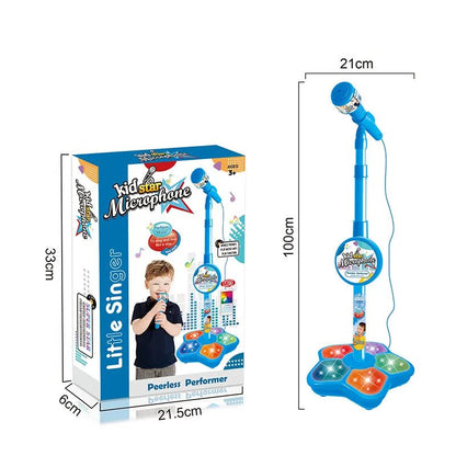 Kids' Karaoke Microphone with Stand - Educational Music Toy