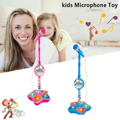 Kids' Karaoke Microphone with Stand - Educational Music Toy