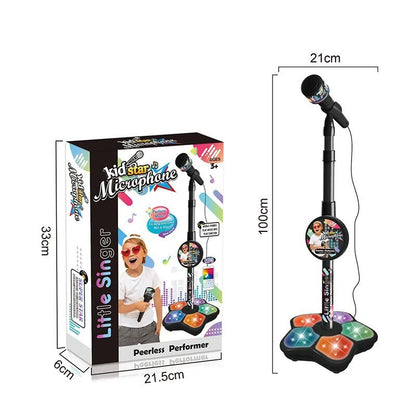 Kids' Karaoke Microphone with Stand - Educational Music Toy