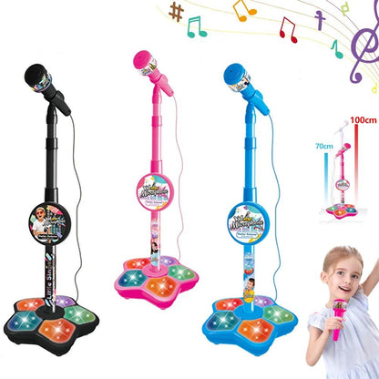 Kids' Karaoke Microphone with Stand - Educational Music Toy