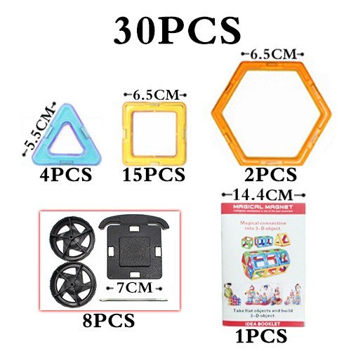 Magnetic Technic Plastic Building Blocks Assembly Toys For Children