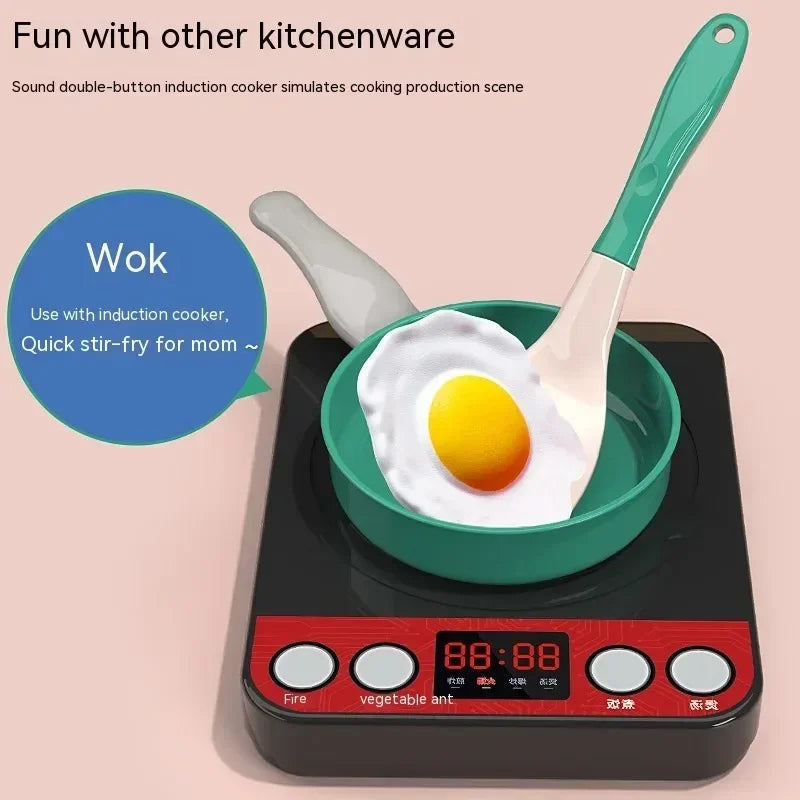Kids Pretend Kitchen Set – 92/69/59-Piece Play Cooking Kit