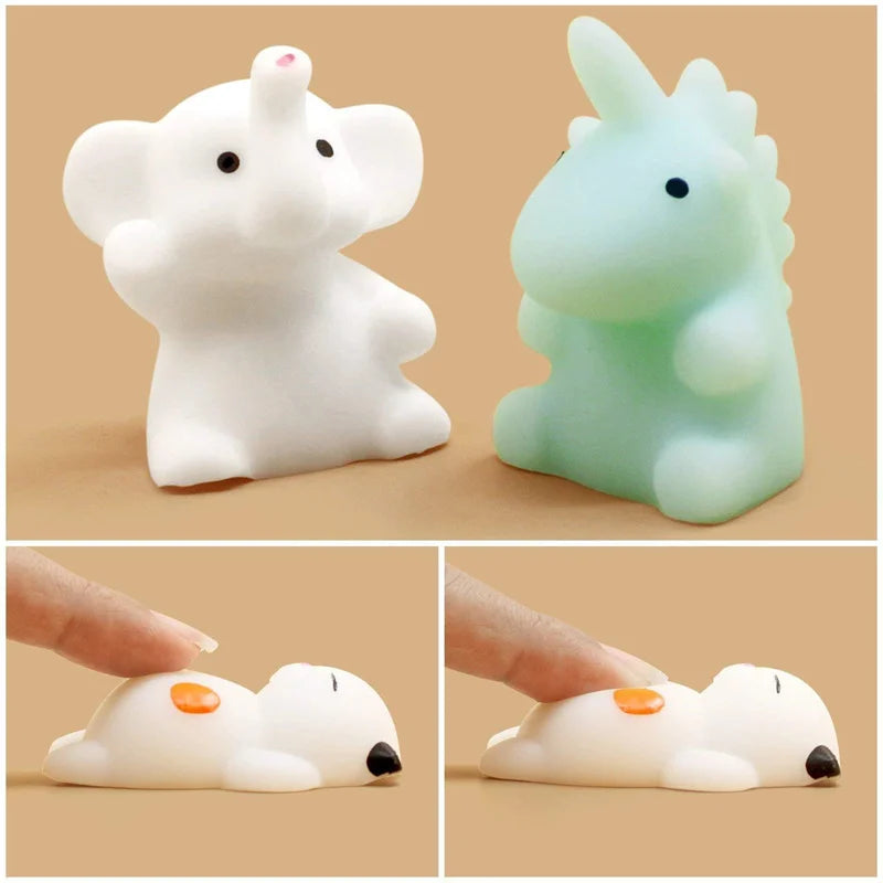50-Piece Kawaii Mochi Squishy Toy Set