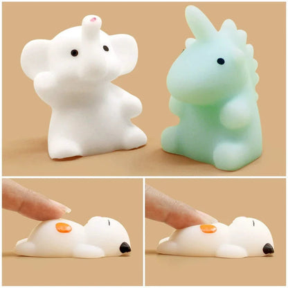 50-Piece Kawaii Mochi Squishy Toy Set