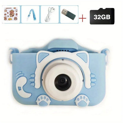 Kids Mini Camera: Digital Toy with 32GB SD Card