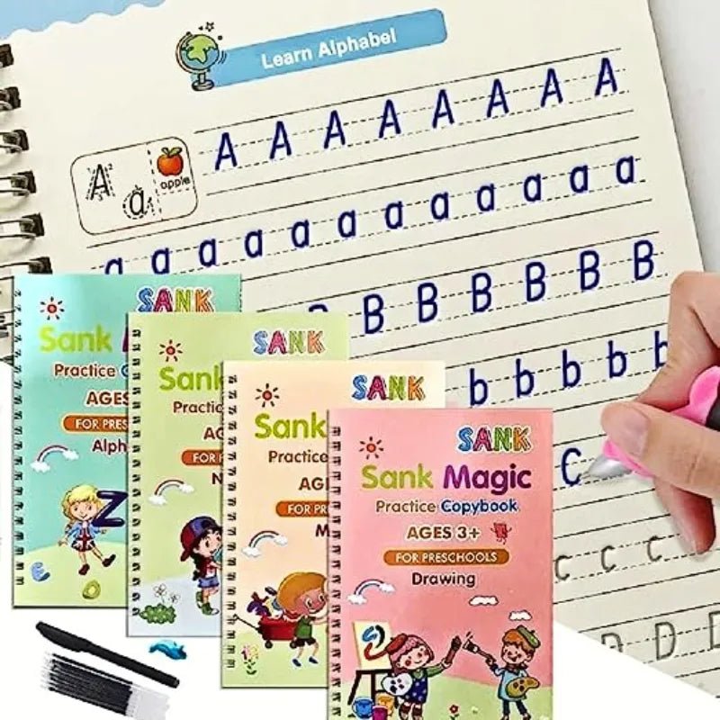 Kids' Reusable Handwriting Workbook: Educational Writing Practice Toy Gift