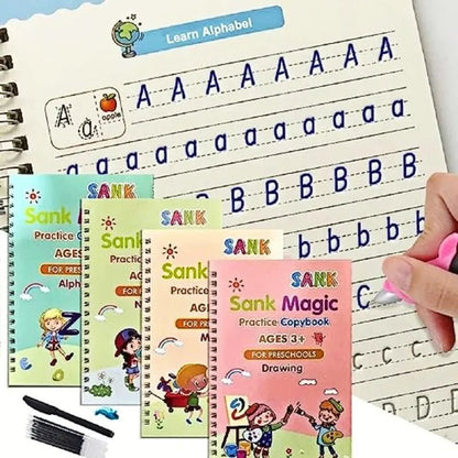Kids' Reusable Handwriting Workbook: Educational Writing Practice Toy Gift