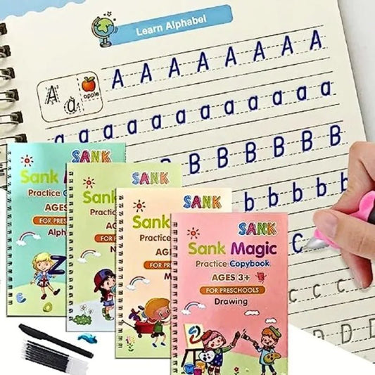 Kids' Reusable Handwriting Workbook: Educational Writing Practice Toy Gift