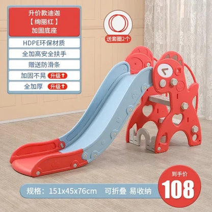 Extended Indoor Kids Slide – Safe Home Playground