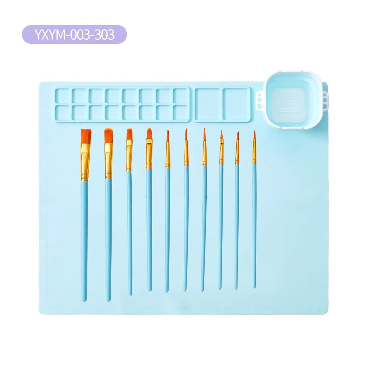 Kids' Silicone Drawing Pad with Suction Cup - Reusable Art Mat