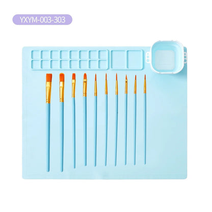 Kids' Silicone Drawing Pad with Suction Cup - Reusable Art Mat