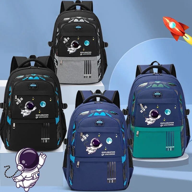 Orthopedic Kids' School Backpack: Waterproof, Boys' Primary Bag