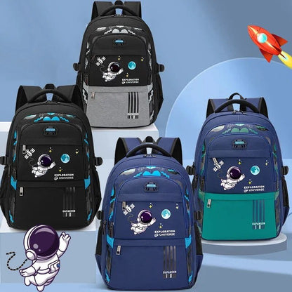 Orthopedic Kids' School Backpack: Waterproof, Boys' Primary Bag