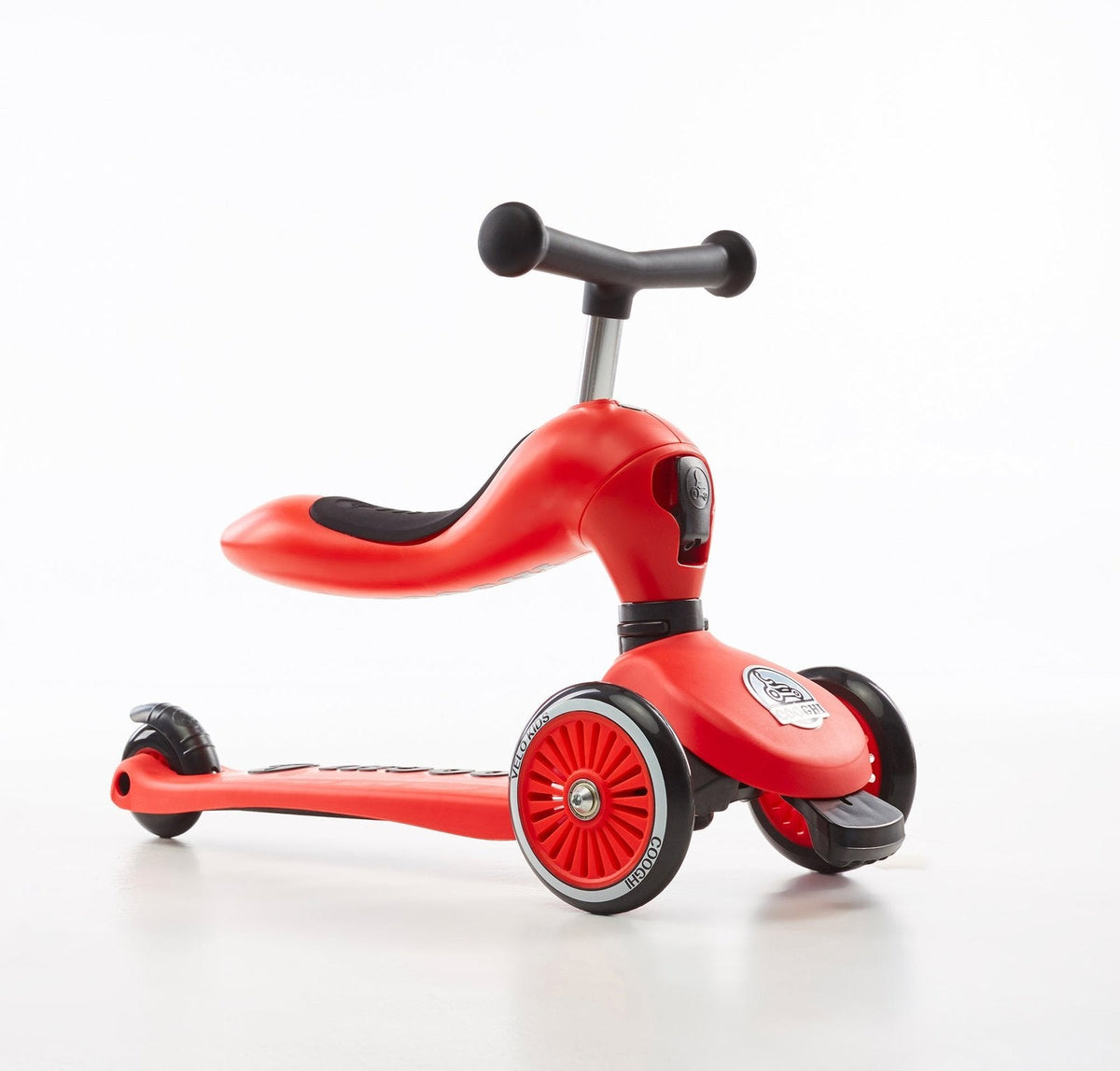 2-in-1 Kids 3 Wheel Height Adjustable Scooter Ride On Toys from 1-5 Years and Up