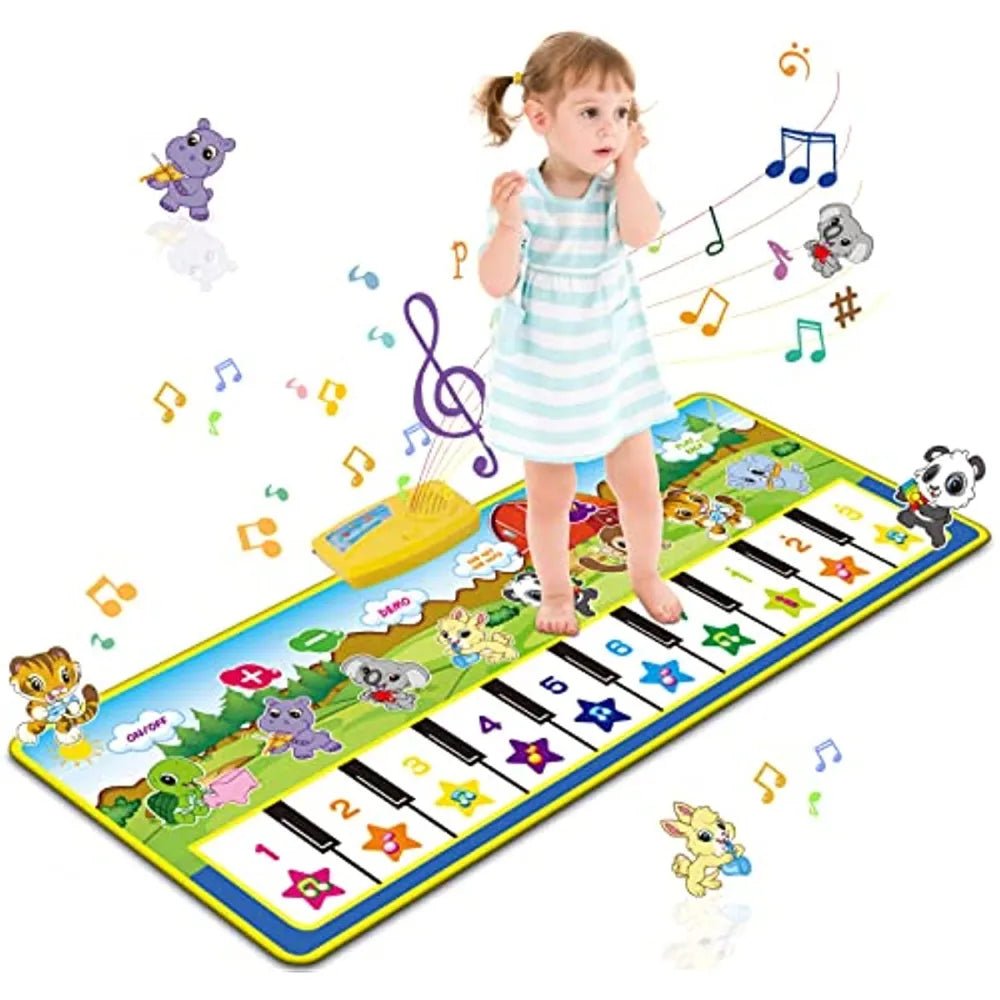 Kids' Touch Play Piano Music Mat - Musical Carpet Keyboard