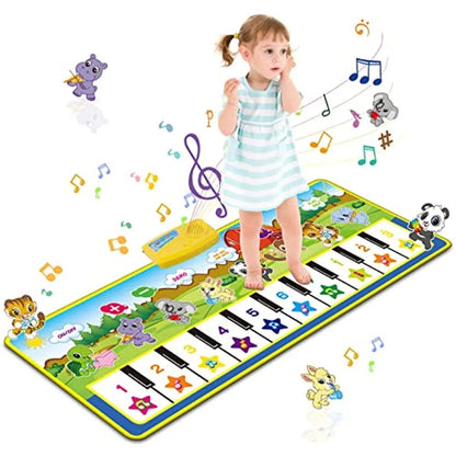 Kids' Touch Play Piano Music Mat - Musical Carpet Keyboard