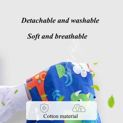 U-Shape Kids Travel Pillow with Cute Animal Pattern