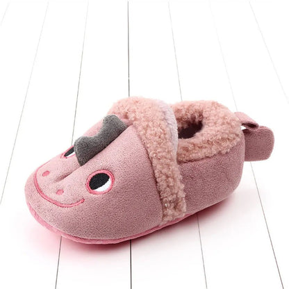 Adorable Knit Baby Slippers - Cartoon Anti-Slip Prewalkers