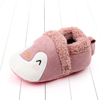 Adorable Knit Baby Slippers - Cartoon Anti-Slip Prewalkers