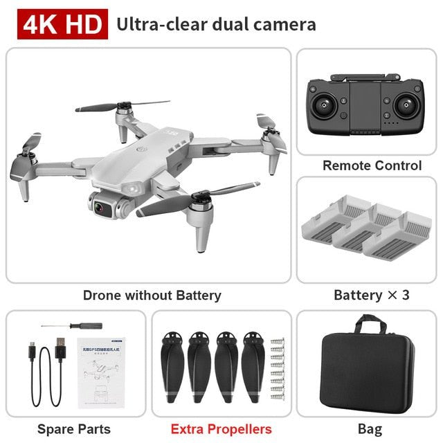 L900 Pro SE 4K HD dual camera with GPS 5G WIFI FPV real-time transmission brushless motor rc distance 1.2km professional drone