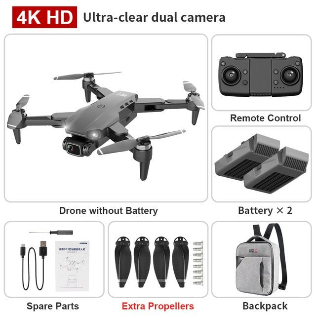 L900 Pro SE 4K HD dual camera with GPS 5G WIFI FPV real-time transmission brushless motor rc distance 1.2km professional drone