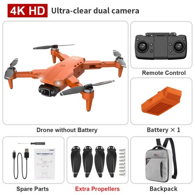 L900 Pro SE 4K HD dual camera with GPS 5G WIFI FPV real-time transmission brushless motor rc distance 1.2km professional drone