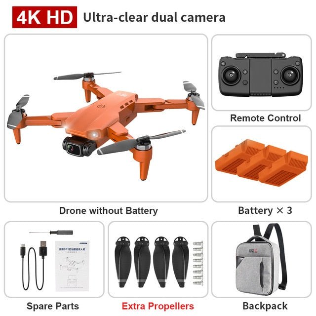 L900 Pro SE 4K HD dual camera with GPS 5G WIFI FPV real-time transmission brushless motor rc distance 1.2km professional drone