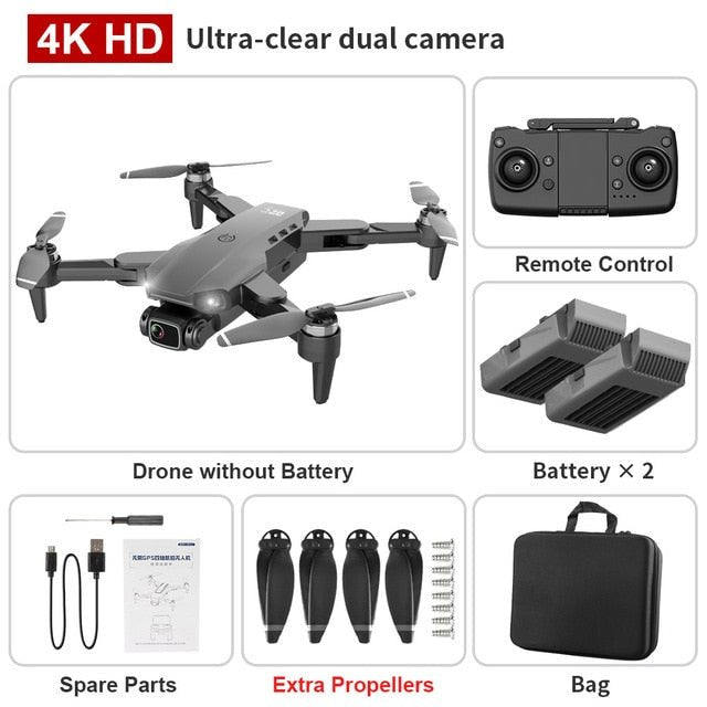 L900 Pro SE 4K HD dual camera with GPS 5G WIFI FPV real-time transmission brushless motor rc distance 1.2km professional drone