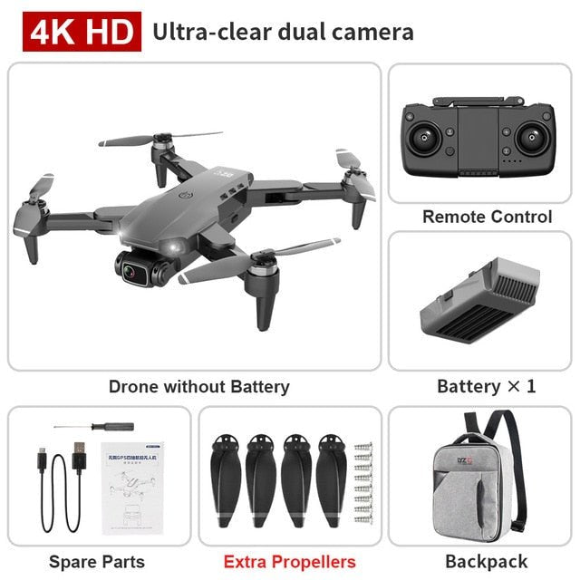 L900 Pro SE 4K HD dual camera with GPS 5G WIFI FPV real-time transmission brushless motor rc distance 1.2km professional drone