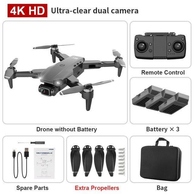L900 Pro SE 4K HD dual camera with GPS 5G WIFI FPV real-time transmission brushless motor rc distance 1.2km professional drone