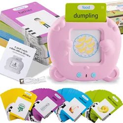 FCC CPC Kids Language Toy: 224-Word Montessori English Learning for Preschool