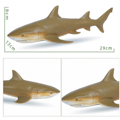 Large Soft Rubber Sea Life Figures - Whale & More, Educational Toy