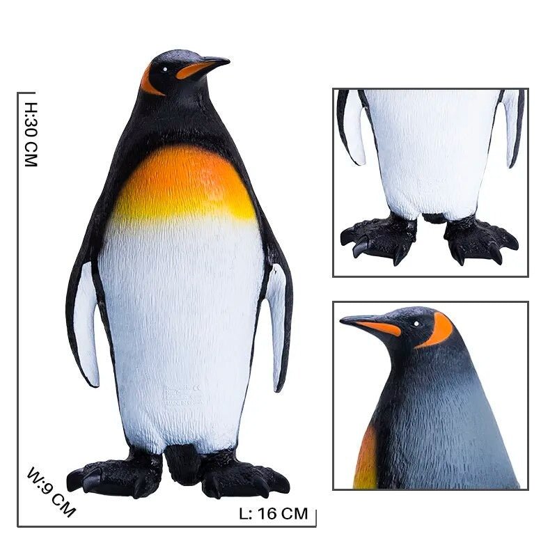 Large Soft Rubber Sea Life Figures - Whale & More, Educational Toy