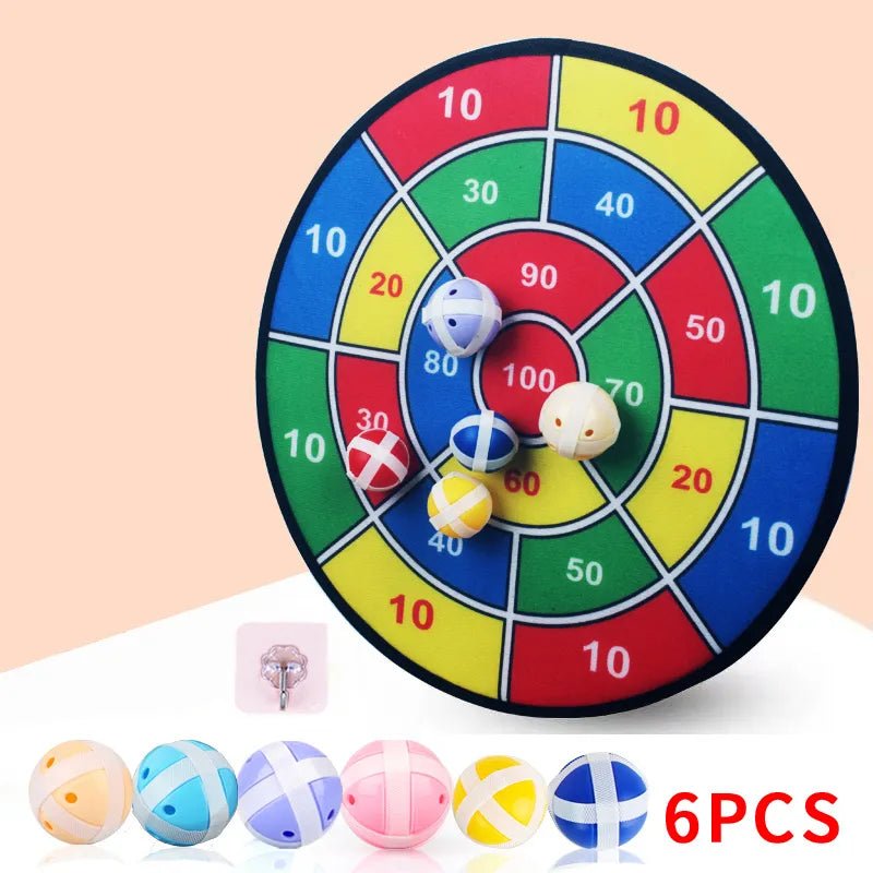 Large Sticky Ball Toy Set - Indoor & Outdoor Dart Fun