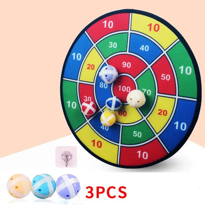 Large Sticky Ball Toy Set - Indoor & Outdoor Dart Fun
