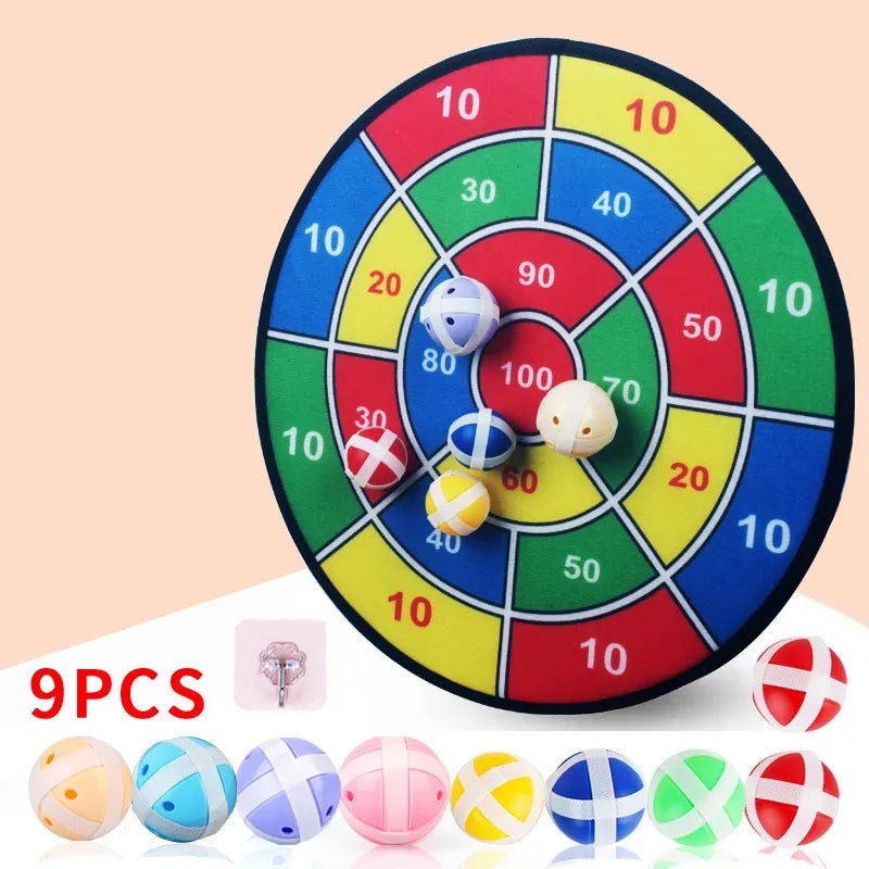 Large Sticky Ball Toy Set - Indoor & Outdoor Dart Fun