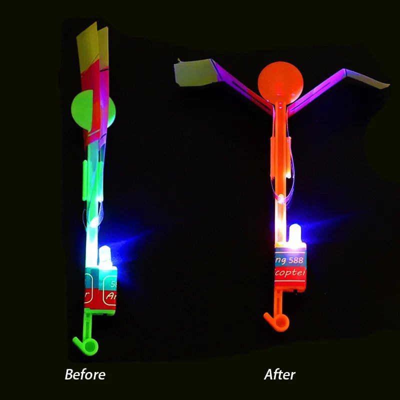 LED Light Arrow Toy for Outdoor Party Fun - Ages 14+